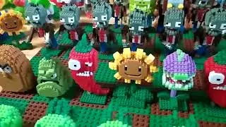 lego toys Plants vs Zombies