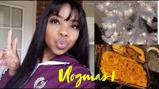 Christmas tree shopping and Cook some Haitian Food with Me | Vlogmas day #1