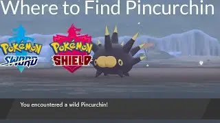 Pokemon Sword and Shield - Where to Find Pincurchin