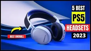 Top 5 Headset For PS5 in 2024 | 3D Audio, Comfortable, Lightweight, Noise Cancellation PS5 Headset!