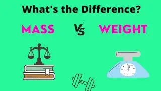 understanding mass and weight 🤩