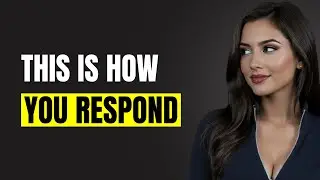 How to RESPOND When She Reaches Out After Silence | Female Psychology