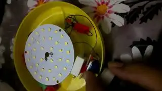Emergency light use wet tissue pot.