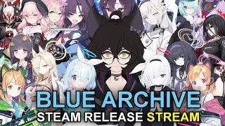 Vtuber plays BLUE ARCHIVE ON STEAM 1: What a pretty game