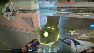 Neon stun setup for entering B site from B main on Fracture