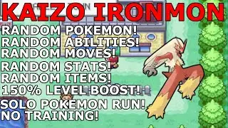 ✨LETS GET A RUN! OVER 1,000 ATTEMPTS!!!✨HARDEST POKEMON CHALLENGE! Pok&eacute;mon FireRed Kaizo Ironmon