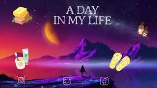 A Day in my life vlog intro with No copyright,No Music,No Text