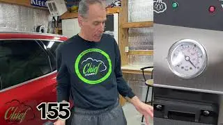 Chief Steamer 155 (240 Volt) - Performance: Pressure drop and recovery