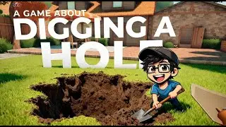 ME ENFRENTO A LOS TOPOS || a game about digging a hole