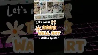 Easy wall Decor ideas🤯🤩| Aesthetic room decor ✨ #diy #walldecor #craft #art