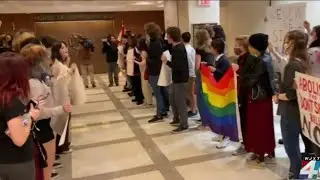 Students across Florida stage walkouts in protest of &lsquo;Don&rsquo;t Say Gay&rsquo; legislation