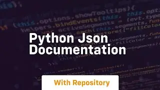 python json documentation