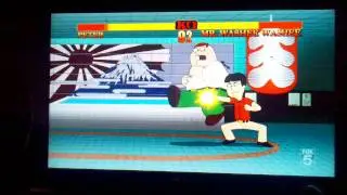 Family guy Street fighter