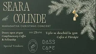 Seara de Colinde - Maranatha Phoenix - December 21 2025 PM