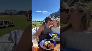 BEATRICE VALLI e famiglia in alta montagna &hearts;️