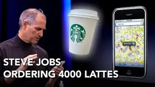 Steve Jobs Pranks Starbucks Ordering 4000 Lattes With The First iPhone | THE FIRST IPHONE STORY