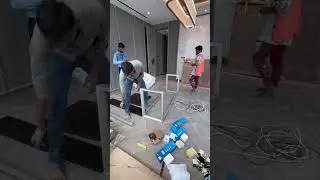 Modern meeting Tables installation Best meeting table installation #meetingtable#meetingRoom Tables