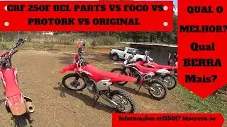 CRF 250F Bel Parts vs Foco Racing vs Pro tork Powercore 4 vs Original