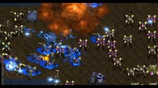 Fastest Map Ever! - Team RJB!!! (PTT) vs Team Protoss (P) - StarCraft - Brood War REMASTERED FME