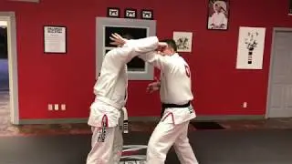 Haymaker Punch Defense with Hip Throw to Arm Lock
