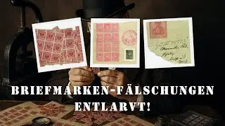 Briefmarken-F&auml;lschungen entlarvt! Die Tricks von Gaunern & Ganoven | Chemnitzer, Hellerie uvm.