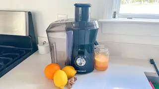 Review of the Hamilton Beach Juicer - Assembly, Juicing Process and Clean Up