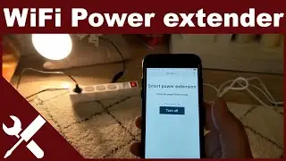 WiFi controlled smart power extender with ESP8266 and Arduino
