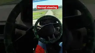 normal steering vs power steering bolero pickup #vlogs #safedrive #manishautogyan #carefull #drive