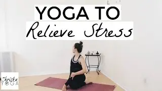 30 Min Yoga for Anxiety and Panic Attacks | Yoga to Relieve Stress and Calm Down | ChriskaYoga