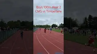 Boys 100m Heat 2 - CMS vs Timberlane Middle School