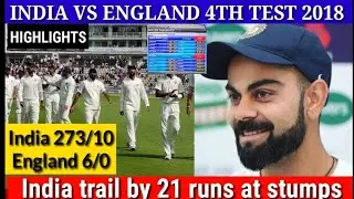 Highlights, India vs England, 4th Test in Southampton, Day 2, Full Cricket Score: Hosts trail by 21