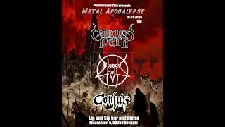 Conjur live@Underground Club,Helsinki 10.1.2026