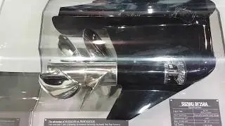 Suzuki DF 350A Dual Prop System Spodzina silnik zaburtowy