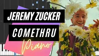 Jeremy Zucker - Comethru (Piano Tutorial + Chords)