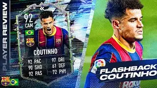 SHOULD YOU DO THE SBC??🤔 92 FLASHBACK COUTINHO REVIEW! FIFA 21 Ultimate Team