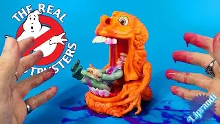 Real Ghostbusters – Kenner Gooper Ghost Squisher (1987): gimmick slime iconica | Back Then Vintage