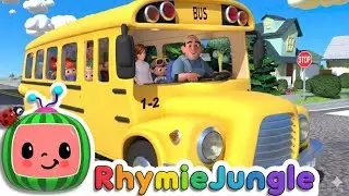 Wheels on the Bus Go Round and Round 🚌 | Fun Kids Song | Baby Songs & Nursery Rhymes