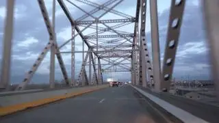 Crossing the Martin Luther King Jr Bridge, STL