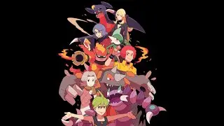 Beating the Platinum Elite Four with my Heart Gold team.