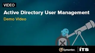 Active Directory User Management Demo Video