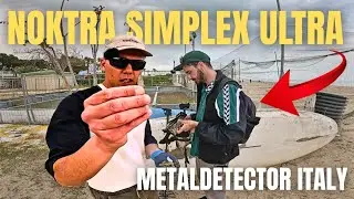 METAL DETECTOR ITALY BEACH 2025 - COINS AND MONEY WTH THE NOKTA SIMPLEX ULTRA AND MAKRO SIMPLEX PLUS