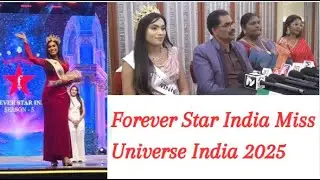 Dr.M.Srujana Devi crowned Forever Star India &ndash; Miss Universe India 2025 Grand Finale Vizag Vision