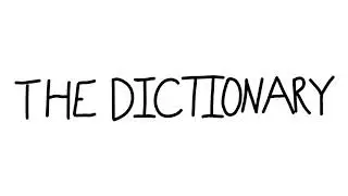 The Dictionary - #B301-310 (bum to bur reed)
