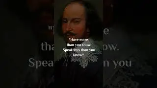 William Shakespeare's Quotes