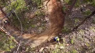 Pub Lane Trail Spring Mountain by drone