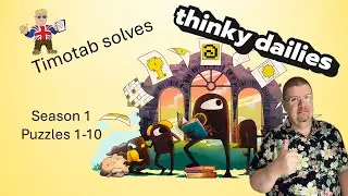 Thinky Dailies - The Beginning! Season 1, Puzzles 1-10