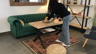 KAMILA - Table basse relevable Mathi Design