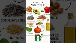 Vitamin E food sources #healthyfood #food #fruit