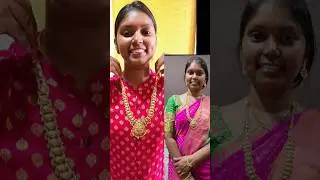 Happy Moment My Gold Shopping Long Haram Design Birthday Gift #gold #longharam #haram #haralu #cmr