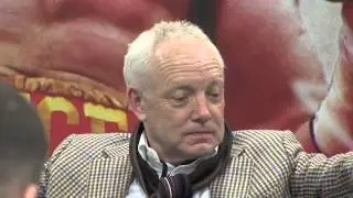 FRANK MALONEY TALKS DAVID PRICE & TONY THOMPSON DEFEAT - POST FIGHT PRESS CONFERNCE - iFILM LONDON